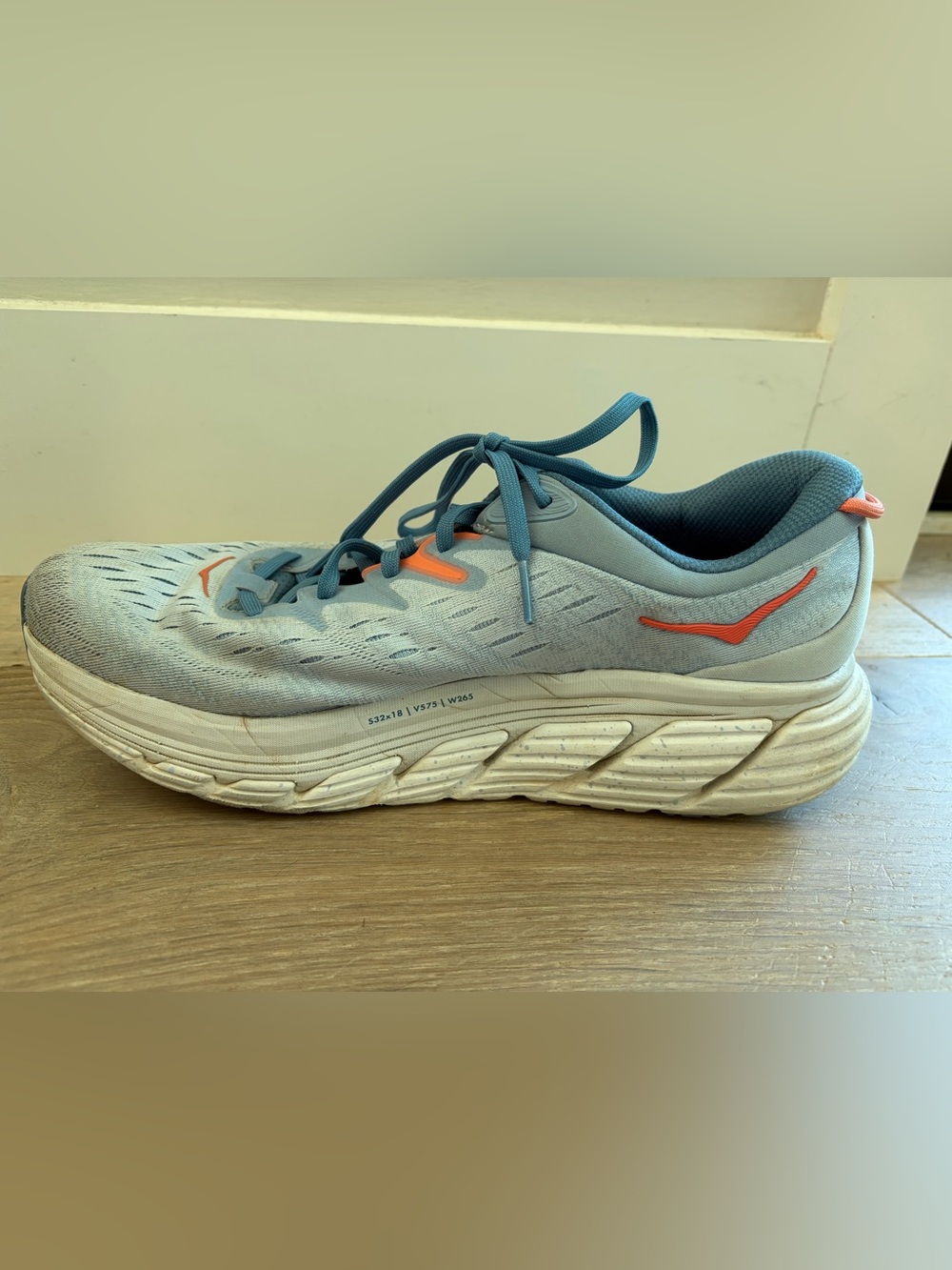 Hoka Gaviota 4 running shoes comfort outdoor athletic - size 12 - Picture 7 of 11